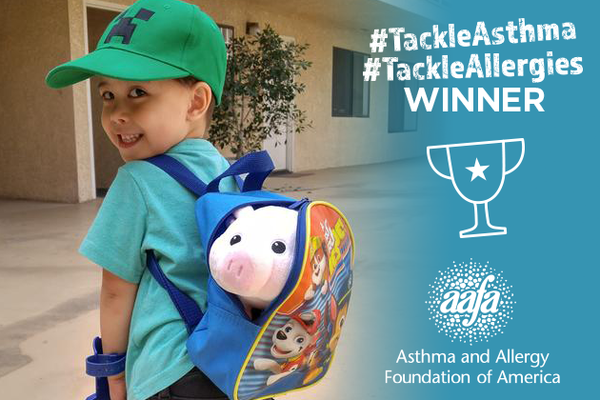 adventure of boy and his pig tackle asthma winner bt