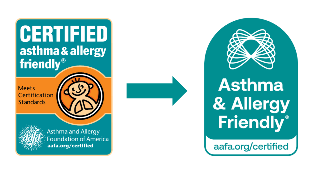 The new Asthma & Allergy Friendly Certification Mark