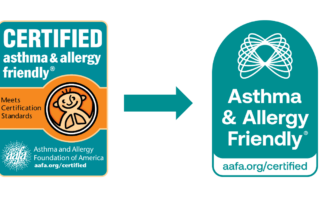 The new Asthma & Allergy Friendly Certification Mark