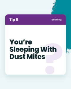 bedding tip for IAQ month
